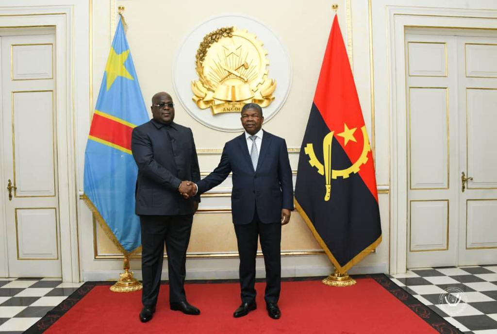 RDC : Félix Tshisekedi reçu ce mercredi à Luanda par Joao Lourenço