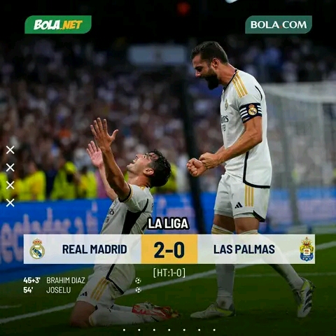 Sport-Liga : Real de Madrid domine Las Palmas (2-0)